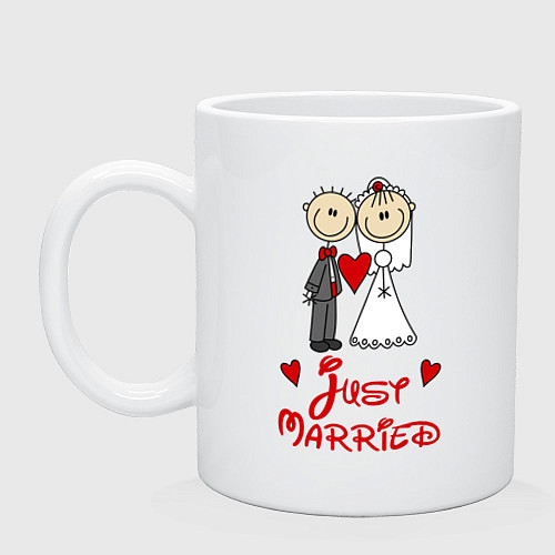 Кружка Just married / Белый – фото 1