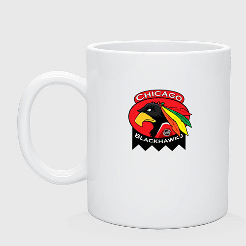 Кружка Chicago Blackhawks Hockey / Белый – фото 1