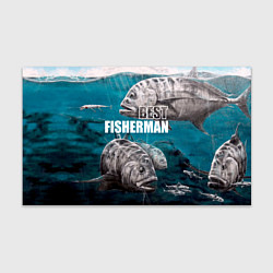 Бумага для упаковки Best fisherman, цвет: 3D-принт