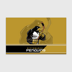 Бумага для упаковки Pittsburgh Penguins, цвет: 3D-принт