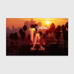 Бумага для упаковки Калифорния Лос-Анджелес, цвет: 3D-принт