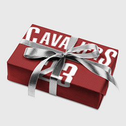 Бумага для упаковки Cavaliers Cleveland 23: Red, цвет: 3D-принт — фото 2