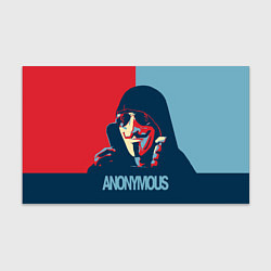 Бумага для упаковки Anonymous поп арт мем