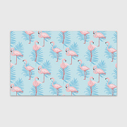 Бумага для упаковки Арт с розовым фламинго, цвет: 3D-принт