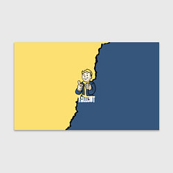 Бумага для упаковки Fallout logo boy, цвет: 3D-принт