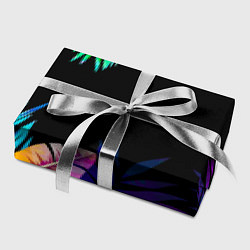 Бумага для упаковки Тропическая Ночь, цвет: 3D-принт — фото 2