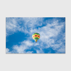 Бумага для упаковки Воздушный шар в небе, цвет: 3D-принт