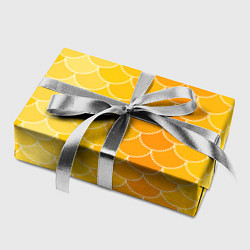 Бумага для упаковки Желтая чешуя, цвет: 3D-принт — фото 2