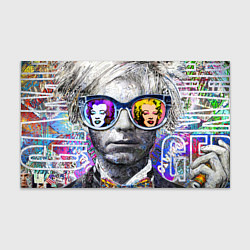 Бумага для упаковки Andy Warhol Энди Уорхол, цвет: 3D-принт