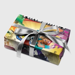 Бумага для упаковки MINECRAFT МАЙНКРАФТ Z, цвет: 3D-принт — фото 2