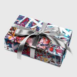 Бумага для упаковки Wall graffiti, цвет: 3D-принт — фото 2