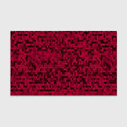 Бумага для упаковки Красно-черный абстрактный узор, цвет: 3D-принт