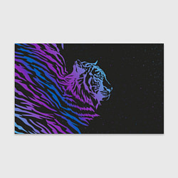 Бумага для упаковки Tiger Neon, цвет: 3D-принт
