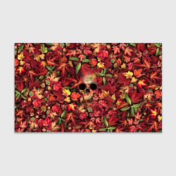 Бумага для упаковки Осенний череп, цвет: 3D-принт