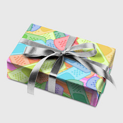 Бумага для упаковки Цветные пластыри, цвет: 3D-принт — фото 2