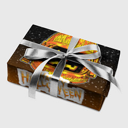 Бумага для упаковки ТЫКВА КОСМОНАВТ SPACE HALLOWEEN, цвет: 3D-принт — фото 2