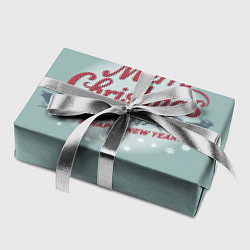 Бумага для упаковки Merry Christmas хо-хо-хо, цвет: 3D-принт — фото 2