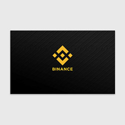 Бумага для упаковки БИНАНС ЛОГО CARBON BINANCE LOGO, цвет: 3D-принт