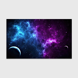 Бумага для упаковки NEON GALAXY НЕОНОВЫЙ КОСМОС, цвет: 3D-принт
