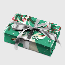 Бумага для упаковки Олень Новый год, цвет: 3D-принт — фото 2
