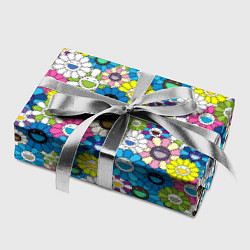 Бумага для упаковки Takashi Murakami Улыбающиеся цветы, цвет: 3D-принт — фото 2