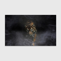 Бумага для упаковки Тигр в тумане, цвет: 3D-принт