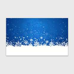 Бумага для упаковки Снежинки - С Новым Годом, цвет: 3D-принт
