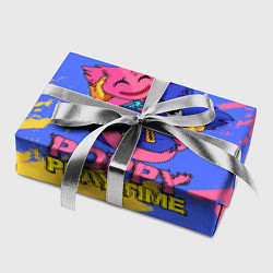 Бумага для упаковки Huggy Wuggy and Kissy Missy Poppy Playtime, цвет: 3D-принт — фото 2