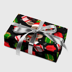 Бумага для упаковки Новогодние подарки и Олень, цвет: 3D-принт — фото 2