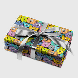 Бумага для упаковки Весёлые Котики, цвет: 3D-принт — фото 2