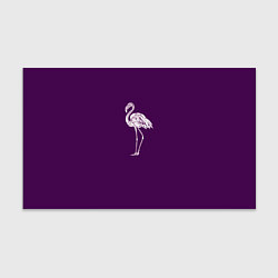 Бумага для упаковки Фламинго в сиреневом, цвет: 3D-принт
