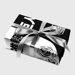 Бумага для упаковки Розы Атака Титанов, цвет: 3D-принт — фото 2