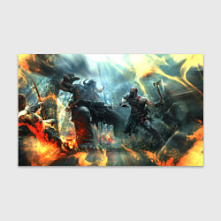 Бумага для упаковки God of War Fighting, цвет: 3D-принт