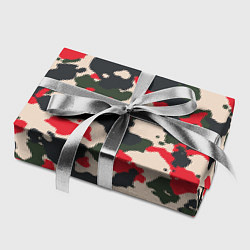 Бумага для упаковки Модный Камуфляж - милитари, цвет: 3D-принт — фото 2