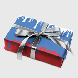 Бумага для упаковки Флаг России потёки, цвет: 3D-принт — фото 2