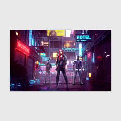 Бумага для упаковки Cyberpunk 2077 Vi Ви