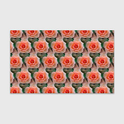 Бумага для упаковки Нежные розы паттерн, цвет: 3D-принт