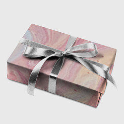 Бумага для упаковки Мраморный дизайн с розовыми, синими и желтыми цвет, цвет: 3D-принт — фото 2