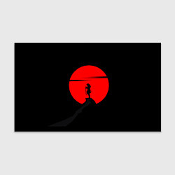 Бумага для упаковки SAMURAI RED MOON, цвет: 3D-принт