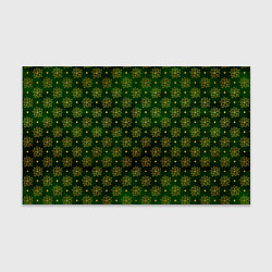 Бумага для упаковки Gold & Green, цвет: 3D-принт