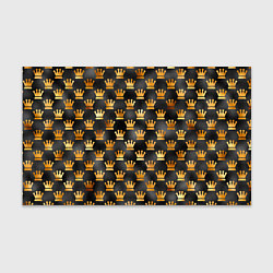 Бумага для упаковки Короны в золоте, цвет: 3D-принт