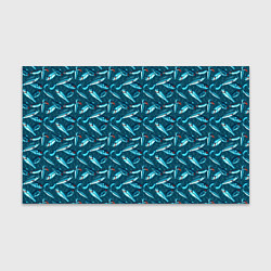 Бумага для упаковки Воблеры рыбки, цвет: 3D-принт