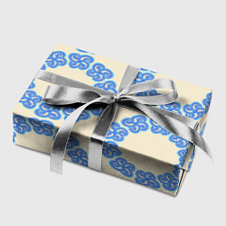 Бумага для упаковки Круговой орнамент из цветка, цвет: 3D-принт — фото 2