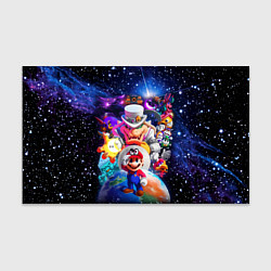 Бумага для упаковки Super Mario Odyssey Space Video game, цвет: 3D-принт