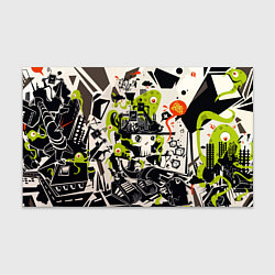 Бумага для упаковки Cyber pattern Skull Vanguard Fashion, цвет: 3D-принт