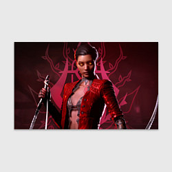 Бумага для упаковки Vampire: The Masquerade - Bloodhunt Кровавая Вальк, цвет: 3D-принт