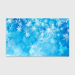 Бумага для упаковки Новогодние снежинки, цвет: 3D-принт