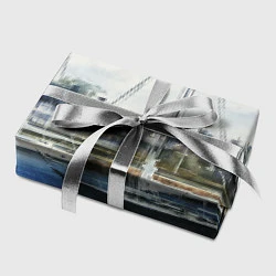 Бумага для упаковки Во французской гавани, цвет: 3D-принт — фото 2