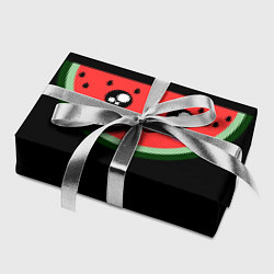 Бумага для упаковки Арбузик на черном фоне, цвет: 3D-принт — фото 2