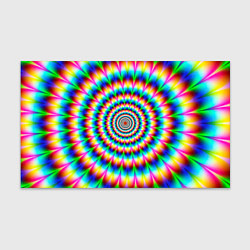 Бумага для упаковки Радужная оптическая иллюзия, цвет: 3D-принт